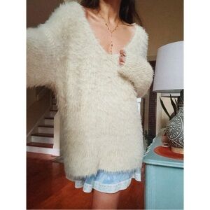 Urban Outfitters Kimchi Blue Priscilla Fuzzy Pullover